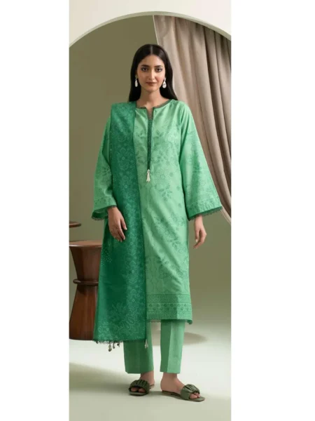 Zellbury 3-PC Digital Printed Vol 8 Unstitched Lawn Suit