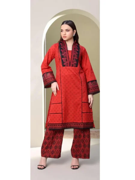 Zellbury 2-PC Digital Printed Vol 8 Unstitched Lawn Suit