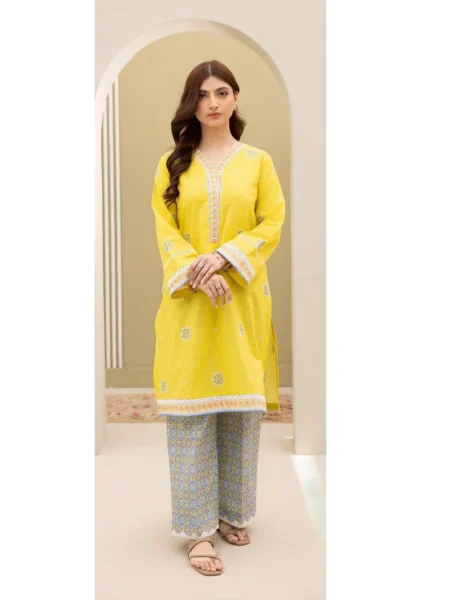 Zellbury 2-PC Digital Printed Vol 8 Unstitched Lawn Suit
