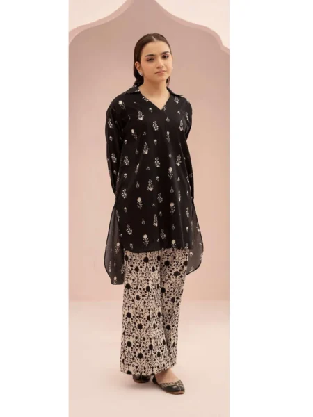 Zellbury 2-PC Digital Printed Vol 8 Unstitched Lawn Suit